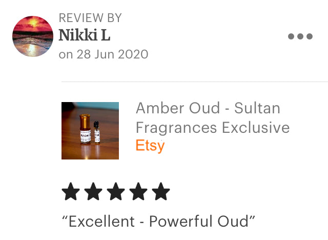 Amber Oud Perfume Roller