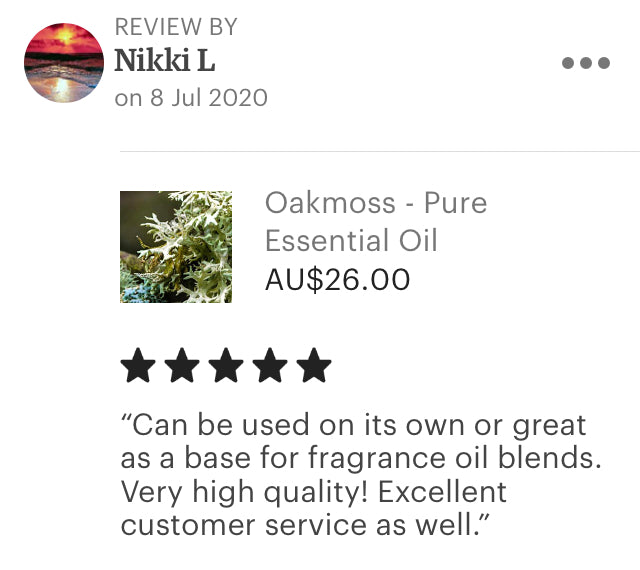Oak Moss Essential Oil