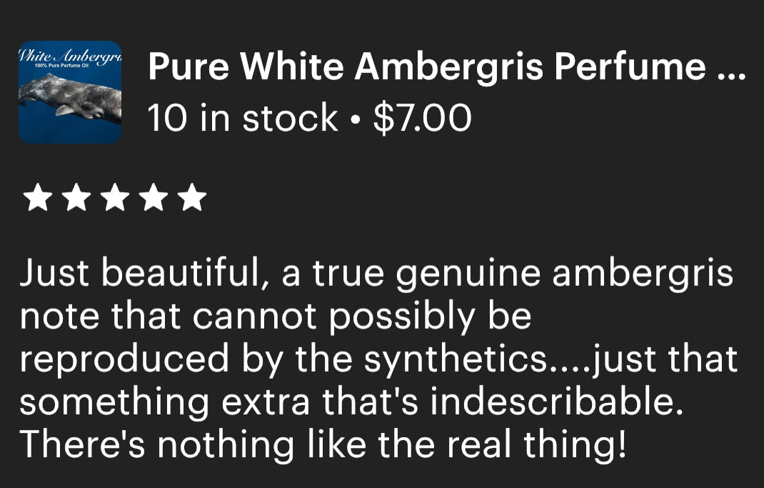 Amber/Ambergris Pure Perfume Oil - Pure Ambergris Oil A Grade – Sultan  Fragrances