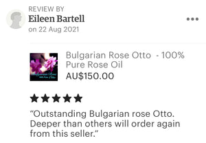 Rose - Bulgarian Rose Otto - 100% Pure Rose Oi